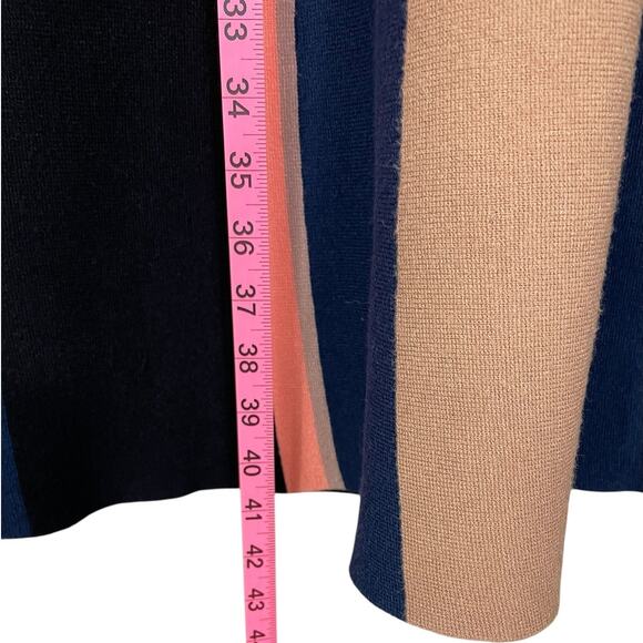 Boden Beatrice Color Block Striped Knit Sweater Dress Size 6R Chic Coquette - Picture 7 of 10